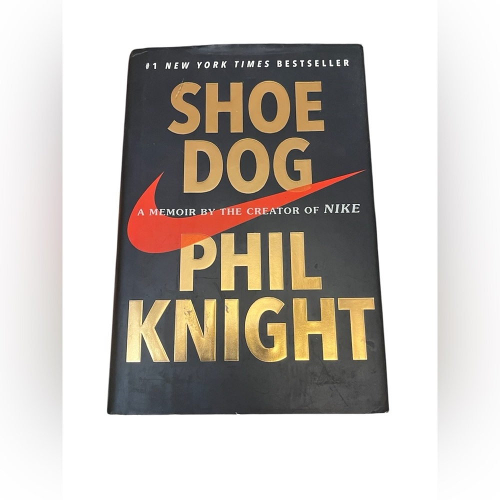 Nike Shoe Dog Hardcover Book